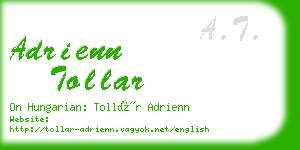 adrienn tollar business card